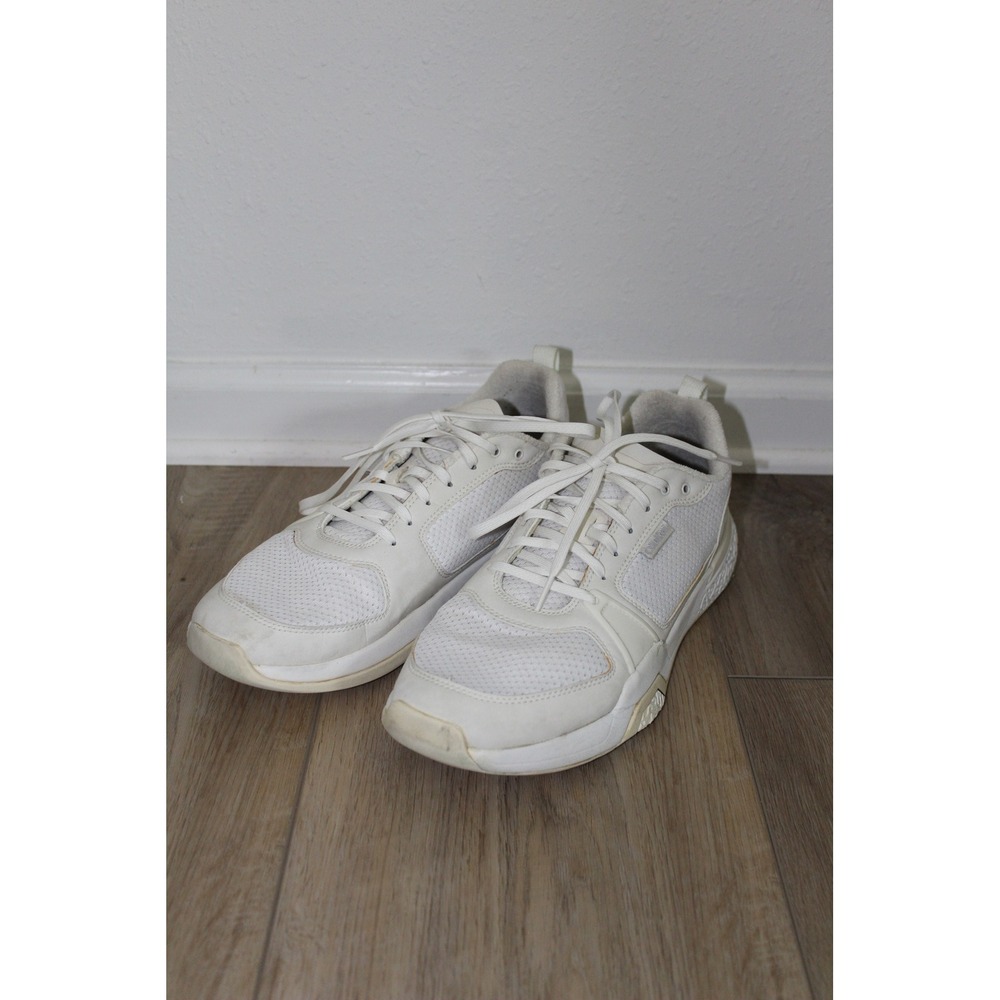 OluKai Anau White‎ Athletic Sneakers Men's 11 Low Top Mesh 10545-WBWB